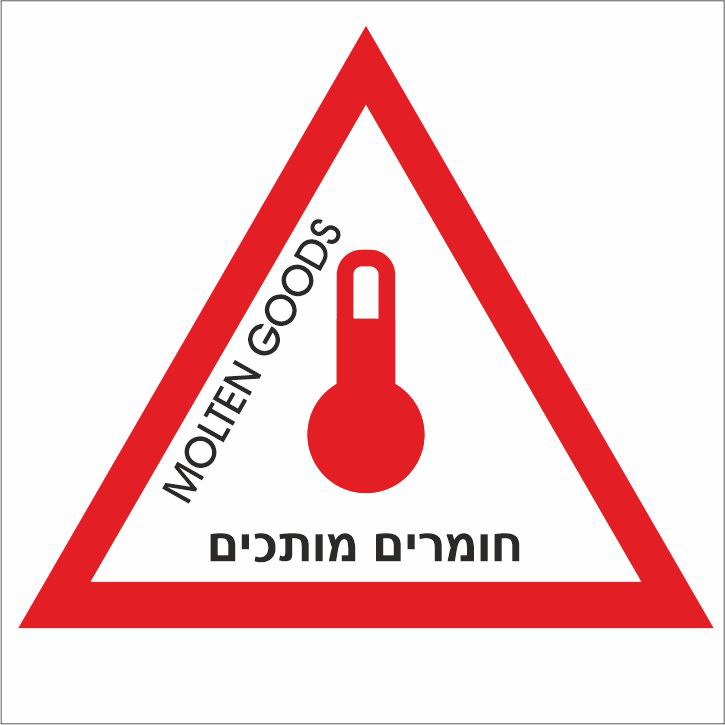 חומ"ס, חומרים מסוכנים, חומרים מותכים