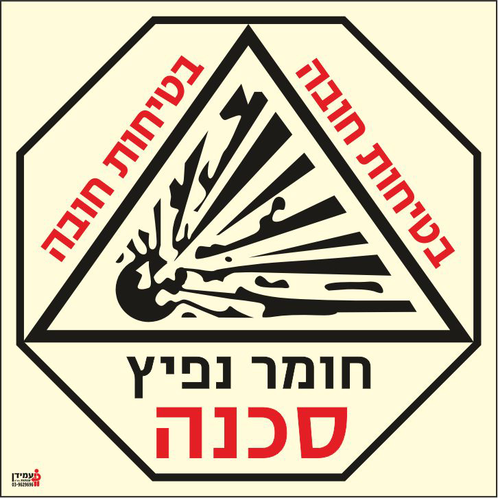 שלט פולט אור חומר נפיץ