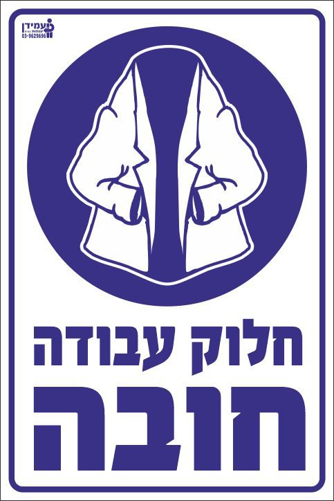 חלוק עבודה חובה