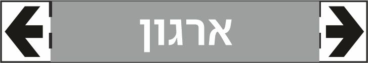 סימון צנרת ארגון